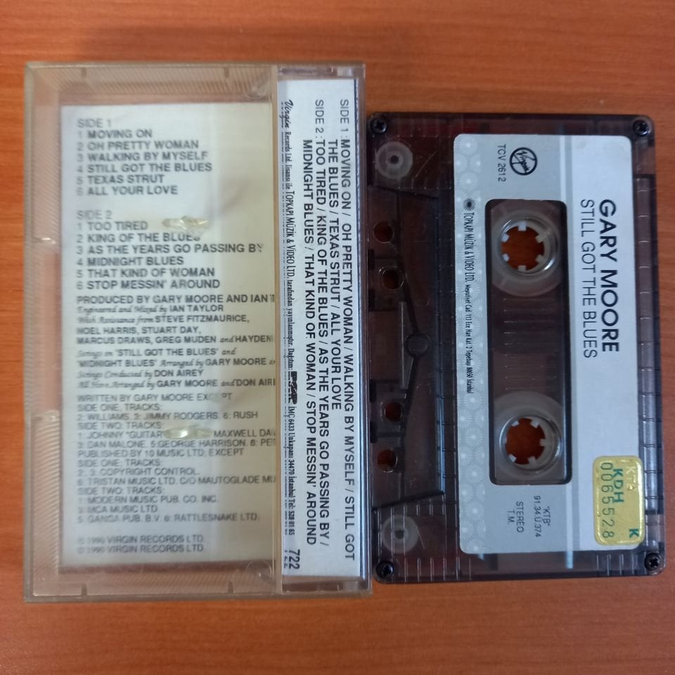 GARY MOORE - STILL GOT THE BLUES (1990) - KASET 2.EL