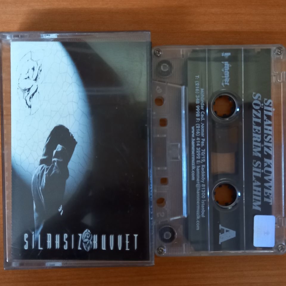SİLAHSIZ KUVVET - SÖZLERİM SİLAHIM - KASET 2.EL