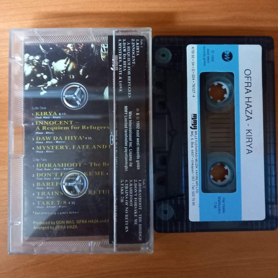 OFRA HAZA - KIRYA (1992) - KASET 2.EL
