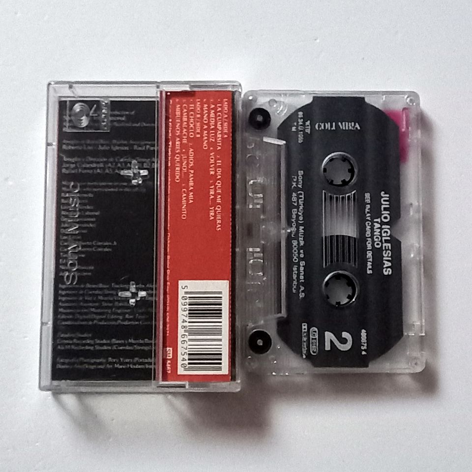 JULIO IGLESIAS - TANGO (1996) - KASET 2.EL