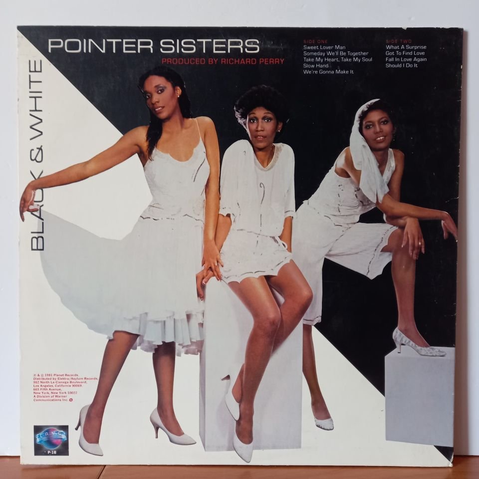 POINTER SISTERS – BLACK & WHITE (1981) - LP 2.EL PLAK
