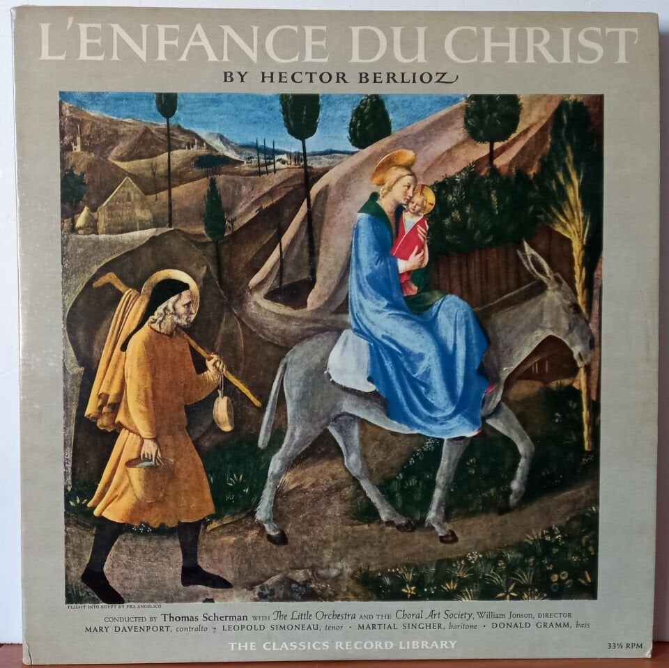 HECTOR BERLIOZ – L'ENFANCE DU CHRIST - 2LP 2.EL PLAK