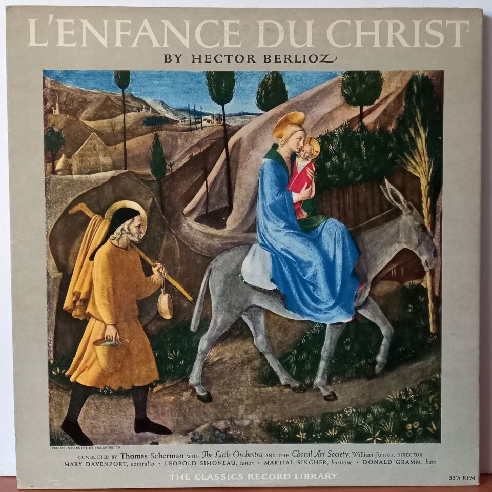 HECTOR BERLIOZ – L'ENFANCE DU CHRIST - 2LP 2.EL PLAK