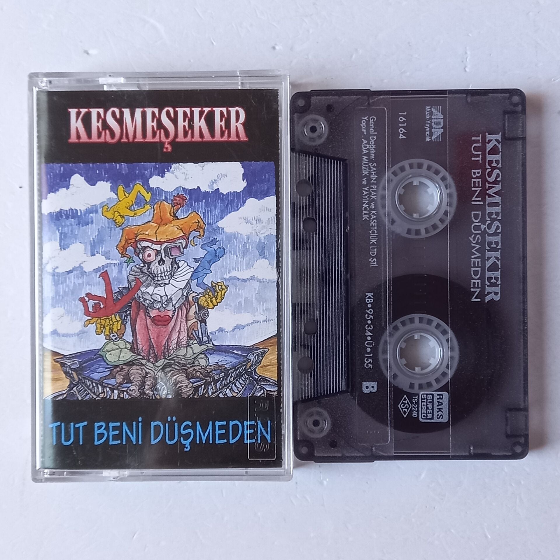 KESMEŞEKER - TUT BENİ DÜŞMEDEN (1995) - KASET 2.EL