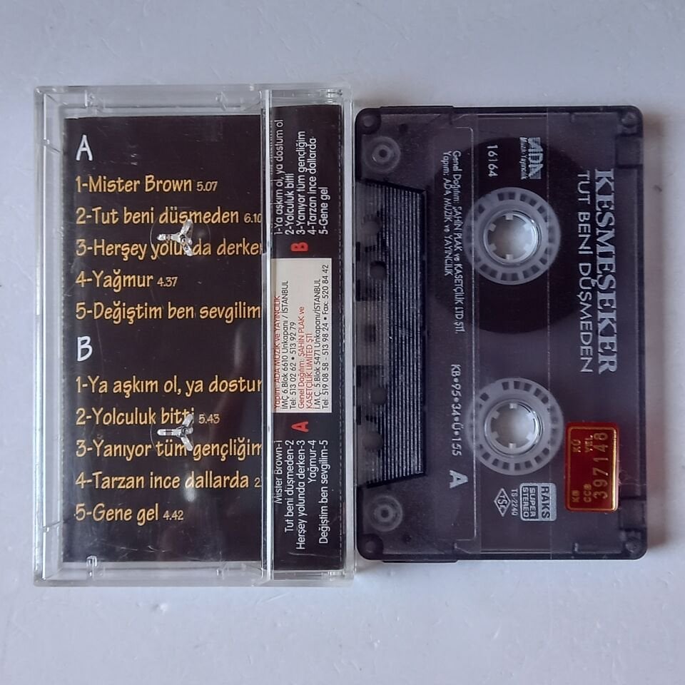 KESMEŞEKER - TUT BENİ DÜŞMEDEN (1995) - KASET 2.EL