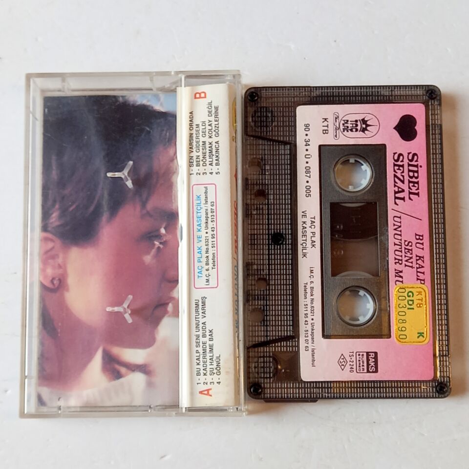 SİBEL SEZAL - BU KALP SENİ UNUTUR MU? (1990) - KASET 2.EL