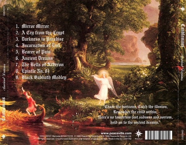 CANDLEMASS - ANCIENT DREAMS (1988) - CD 2018 EDITION JEWEL CASE / AMBALAJINDA SIFIR