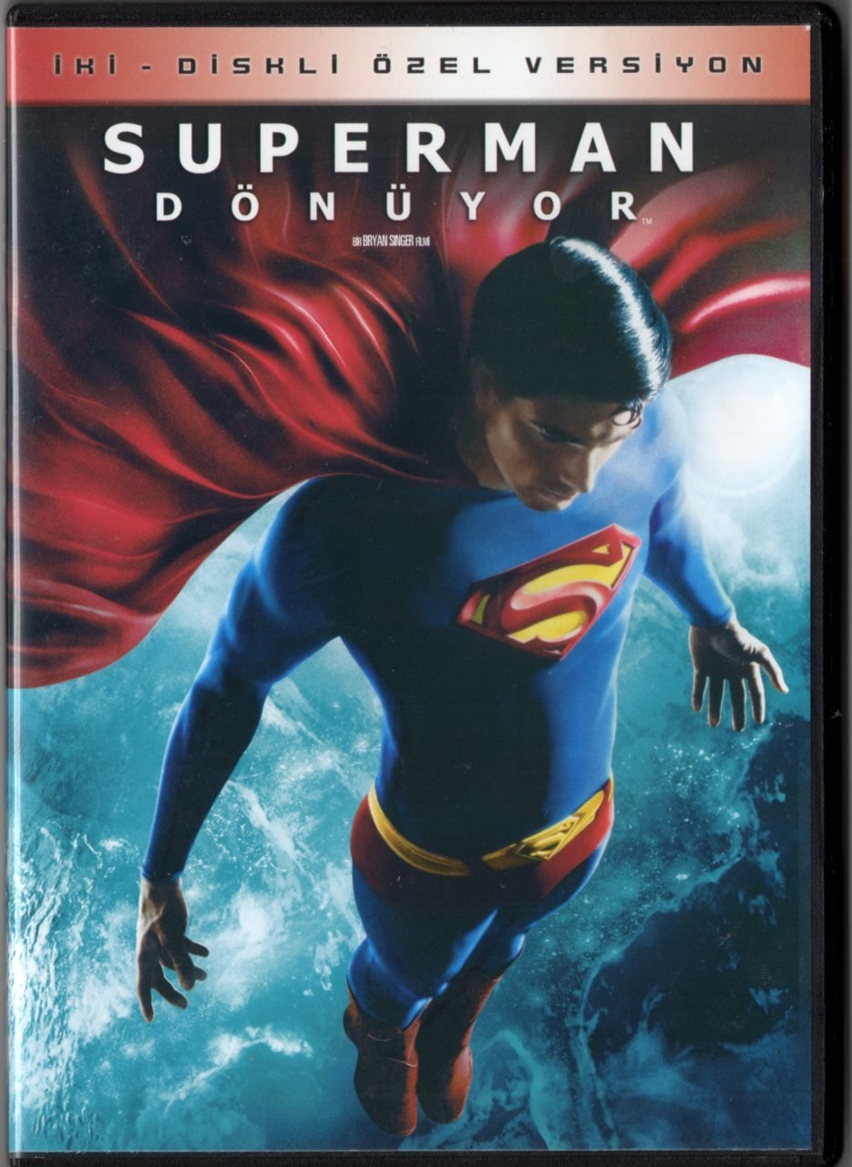 SUPERMAN RETURNS - SUPERMAN DÖNÜYOR - BRANDON ROUTH - KATE BOSWORTH - KEVIN SPACEY - BRYAN SINGER - 2DVD 2.EL