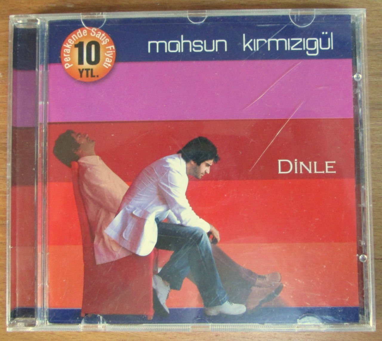 MAHSUN KIRMIZIGÜL - DİNLE - CD - 2.EL