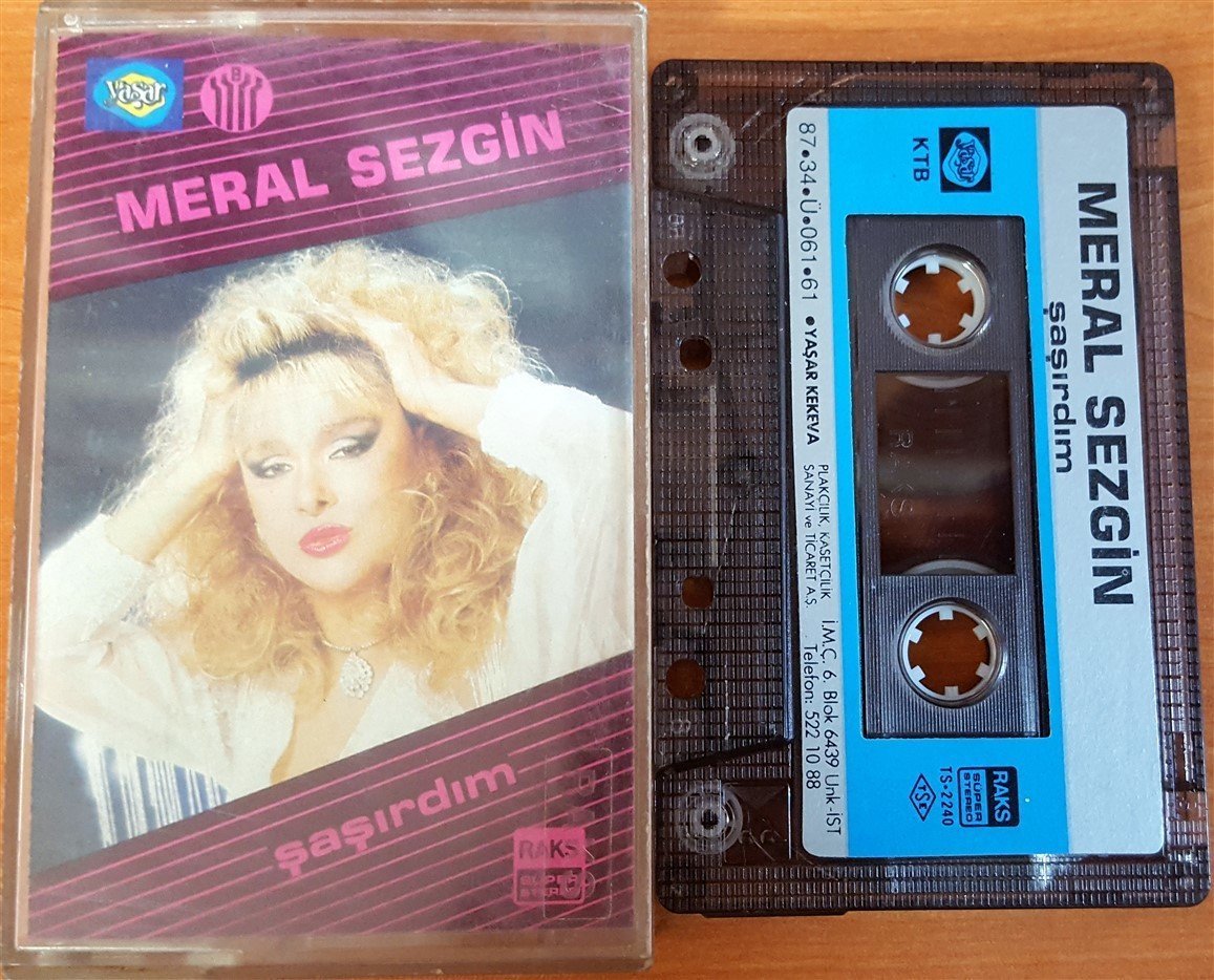 MERAL SEZGİN - ŞAŞIRDIM / YAŞAR KEKEVA KASET 2.EL