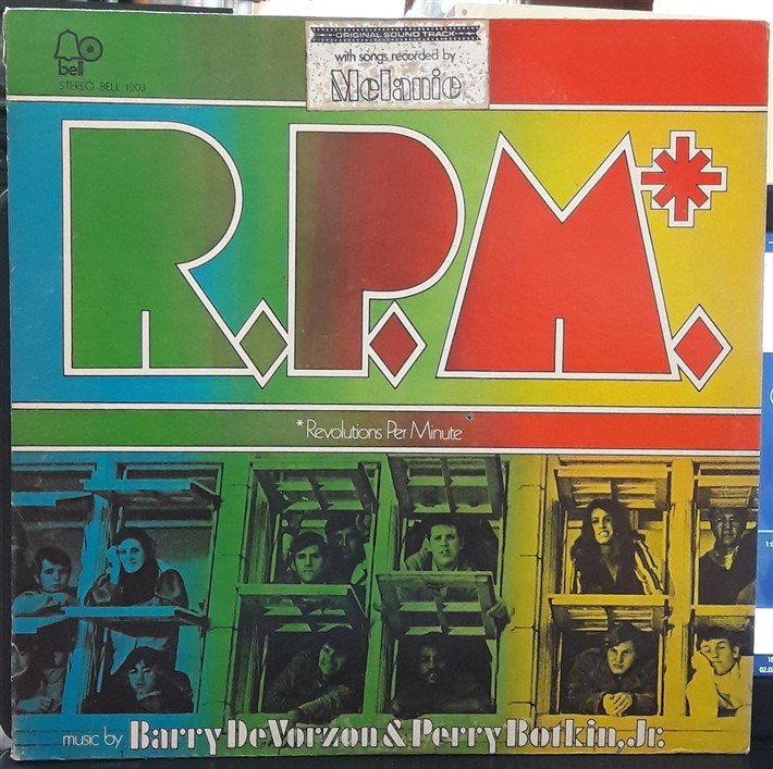 R.P.M. - SOUNDTRACK MUSIC by BARRY DeVORZON & PERRY BOTKIN, Jr. - PLAK 2.EL