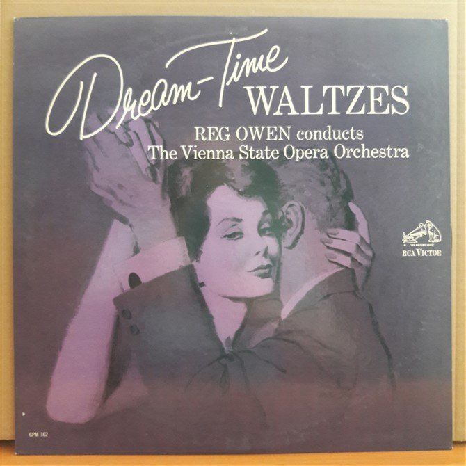 DREAM-TIME WALTZES - VIENNA STATE OPERA ORCHESTRA, REG OWEN (1962) - LP 2.EL PLAK