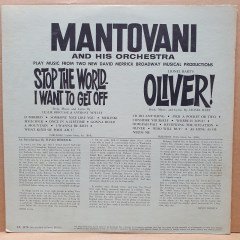 MANTOVANI - STOP THE WORLD I WANT TO GET OFF / OLIVER! (1962) - LP 2.EL PLAK