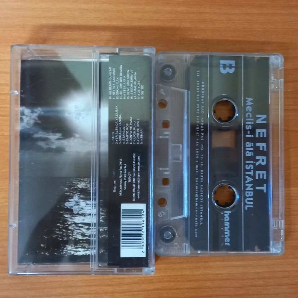 NEFRET - MECLİS-İ ALA İSTANBUL - KASET 2.EL