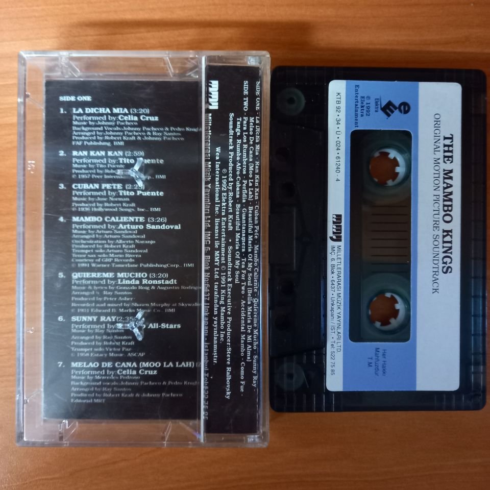 THE MAMBO KINGS / SOUNDTRACK (1992) - KASET 2.EL