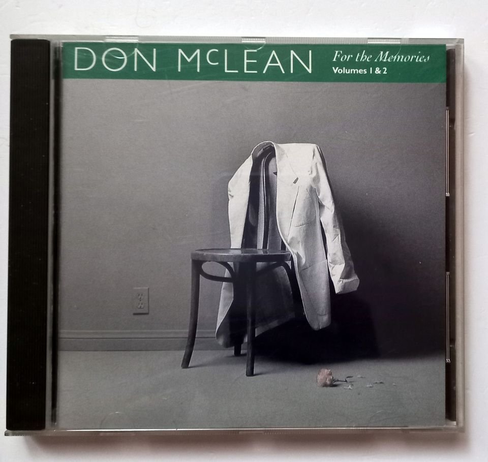 DON MCLEAN – FOR THE MEMORIES / VOLUMES 1 & 2 (1989) - CD 2.EL
