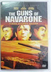 THE GUNS OF NAVARONE - GREGORY PECK - DAVID NIVEN - ANTHONY QUINN - 2DVD SIFIR TR ALTYAZI YOKTUR