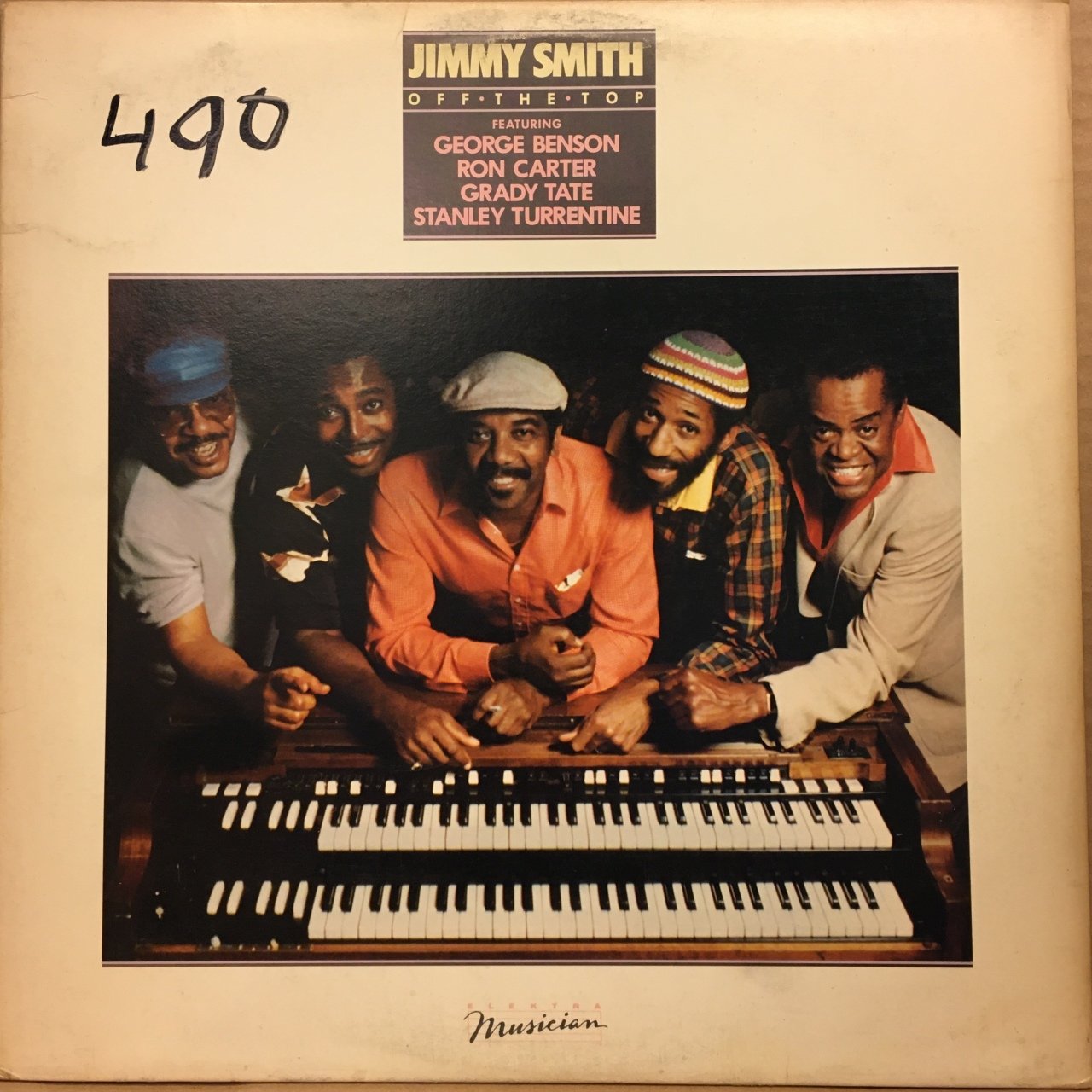 JIMMY SMITH - OFF THE TOP (1982) PLAK 2.EL