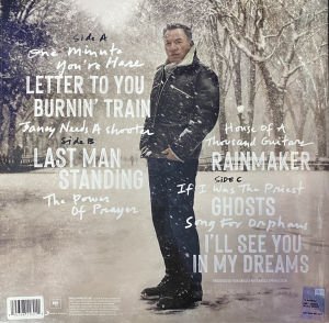 BRUCE SPRINGSTEEN - LETTER TO YOU (2020) - 2LP LTD EDT COLOURED VINYL SIFIR PLAK