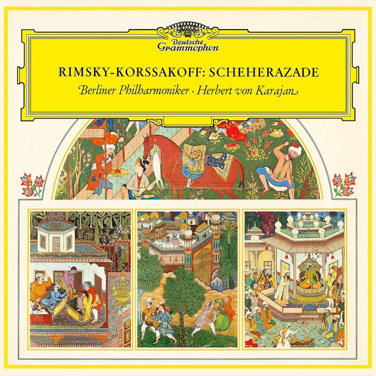 RIMSKY-KORSAKOV - SCHEHERAZADE / KARAJAN BERLINER PHILHARMONIKER (1967) - LP 2019 EDITION SIFIR PLAK