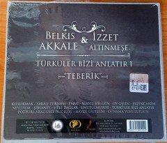 BELKIS AKKALE & İZZET ALTINMEŞE - TÜRKÜLERİMİZ BİZİ ANLATIR 1 / TEBERİK CD SIFIR