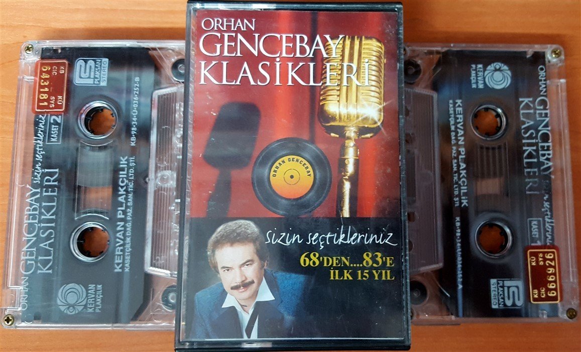 ORHAN GENCEBAY - ORHAN GENCEBAY KLASİKLERİ / SİZİN SEÇTİKLERİNİZ 2KASET 2.EL
