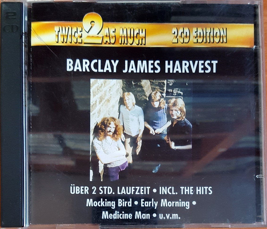 BARCLAY JAMES HARVEST - TWICE AS MUCH (1992) MADE IN HOLLAND 2CD 2.EL