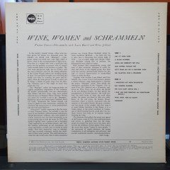 WINE, WOMEN AND SCHRAMMELN / SCHRAMMELN WITH LUCIE BAIERL AND FRITZ JELLINEK (1958) - LP 2.EL PLAK