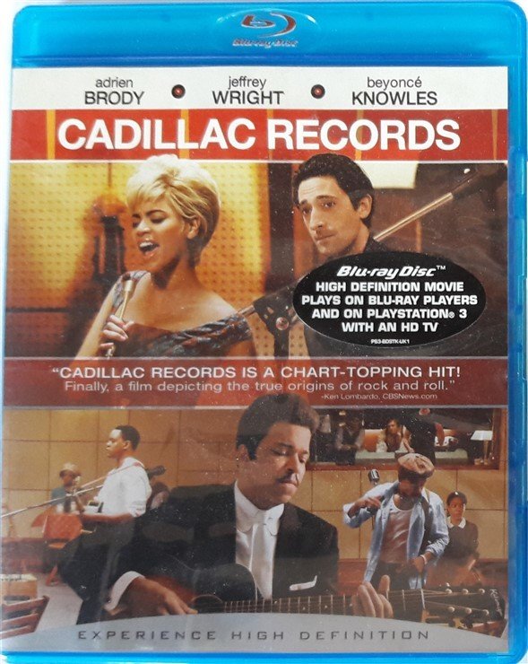 CADILLAC RECORDS - ADRIEN BRODY - JEFFREY WRIGHT - BEYONCE - BLU-RAY 2.EL
