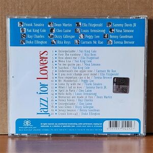 JAZZ FOR LOVERS / FRANK SINATRA, DEAN MARTIN, ELLA FITZGERALD, NAT KING COLE, CLEO LAINE, LOUIS ARMSTRONG, NINA SIMONE (2010) - CD 2.EL