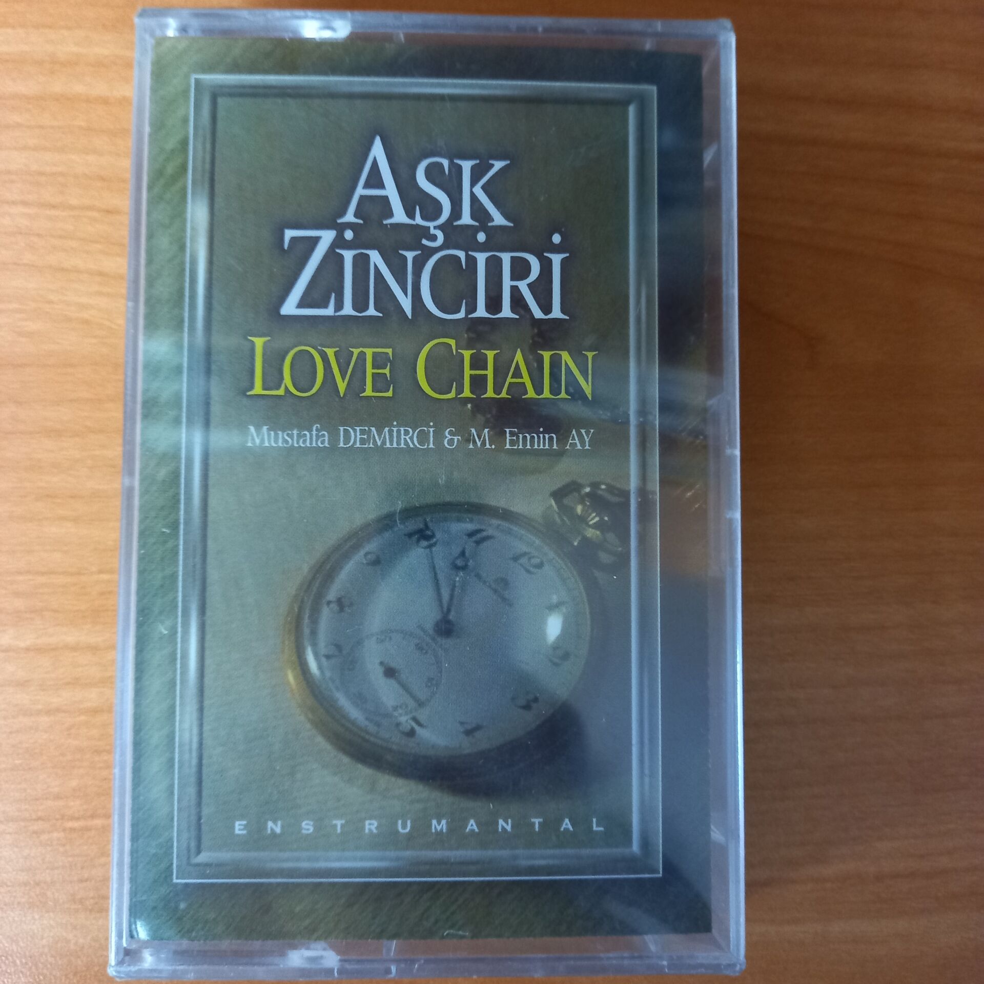 MUSTAFA DEMİRCİ & M. EMİN AY - AŞK ZİNCİRİ / LOVE CHAIN (1998) - KASET SIFIR