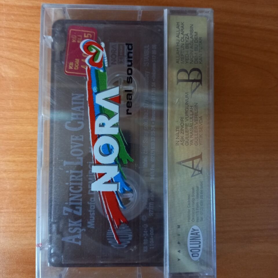 MUSTAFA DEMİRCİ & M. EMİN AY - AŞK ZİNCİRİ / LOVE CHAIN (1998) - KASET SIFIR
