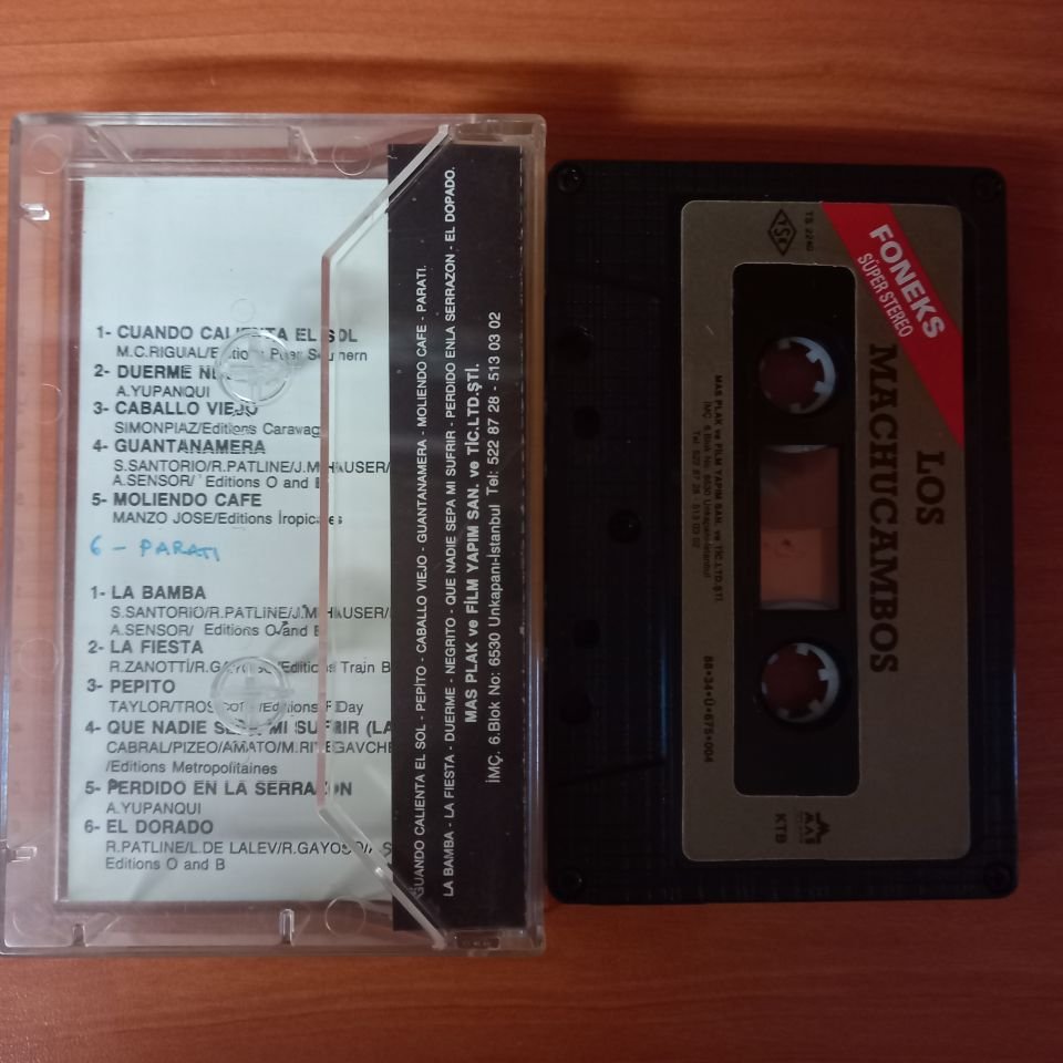 LOS MACHUCAMBOS - LOS MACHUCAMBOS (1988) - KASET 2.EL