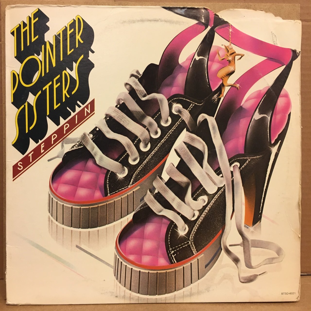 POINTER SISTERS - STEPPIN 1975 2.EL PLAK