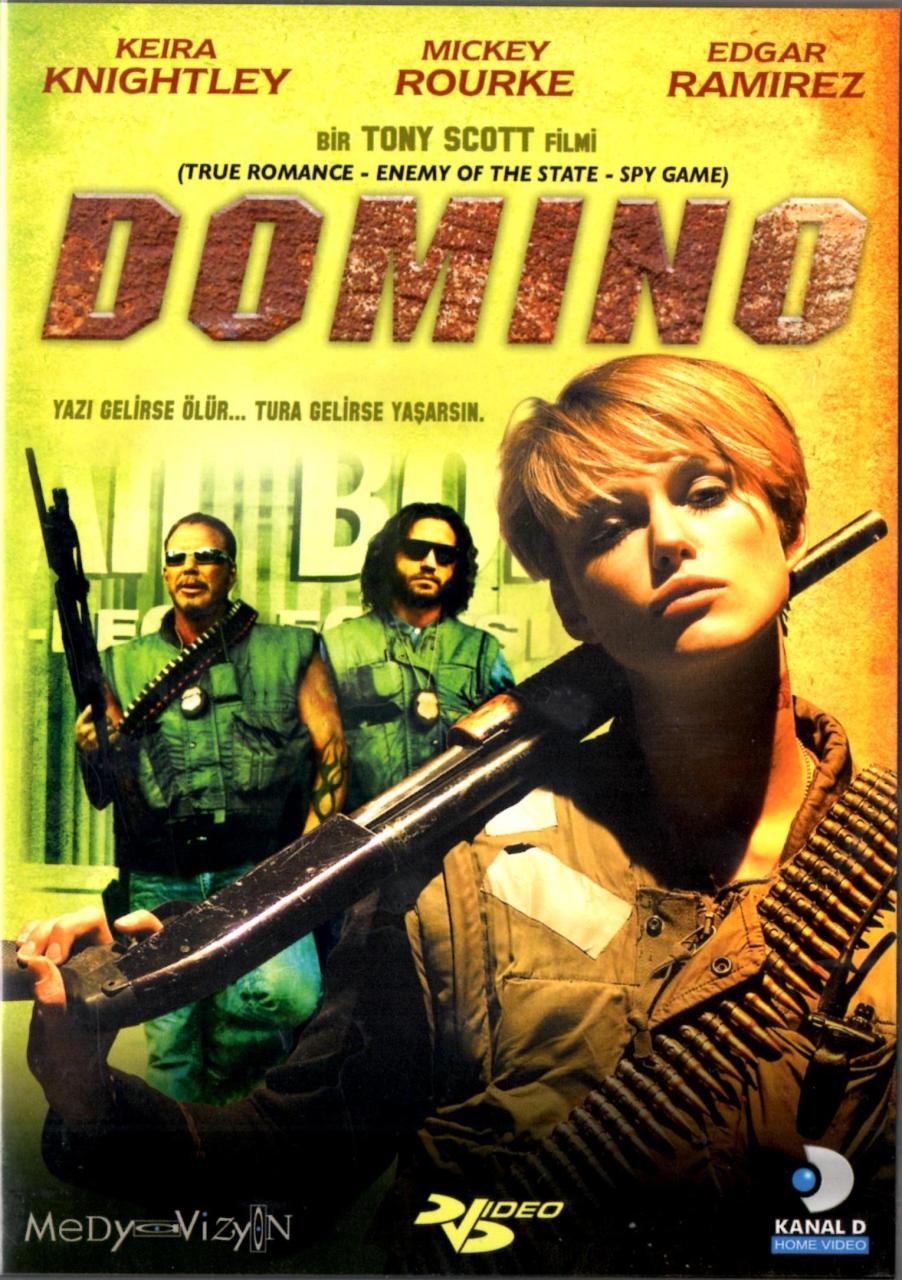 DOMINO - KEIRA KNIGHTLEY - MICKEY ROURKE - EDGAR RAMIREZ - TONY SCOTT - DVD 2.EL