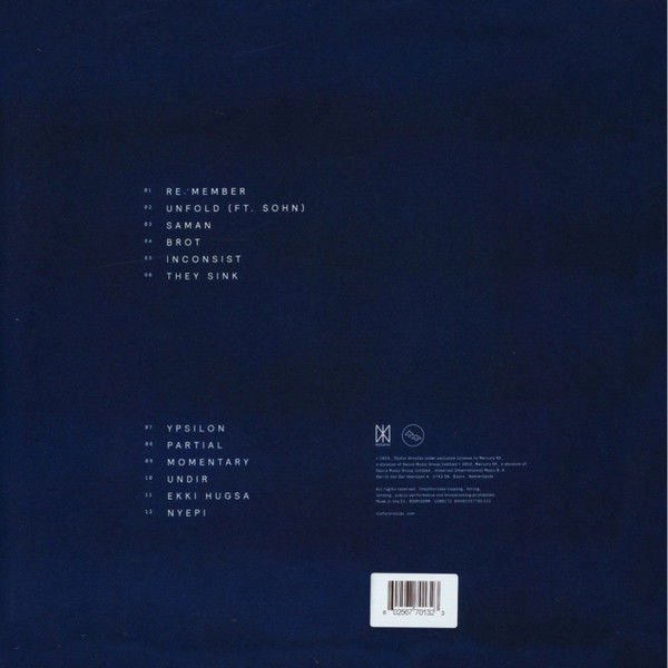 OLAFUR ARNALDS - RE:MEMBER (2018) - LP AMBIENT / CONTEMPORARY CLASSICAL SIFIR PLAK