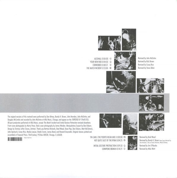 TORTOISE – RHYTHMS, RESOLUTIONS & CLUSTERS (1995) - LP 2022 REISSUE SIFIR PLAK