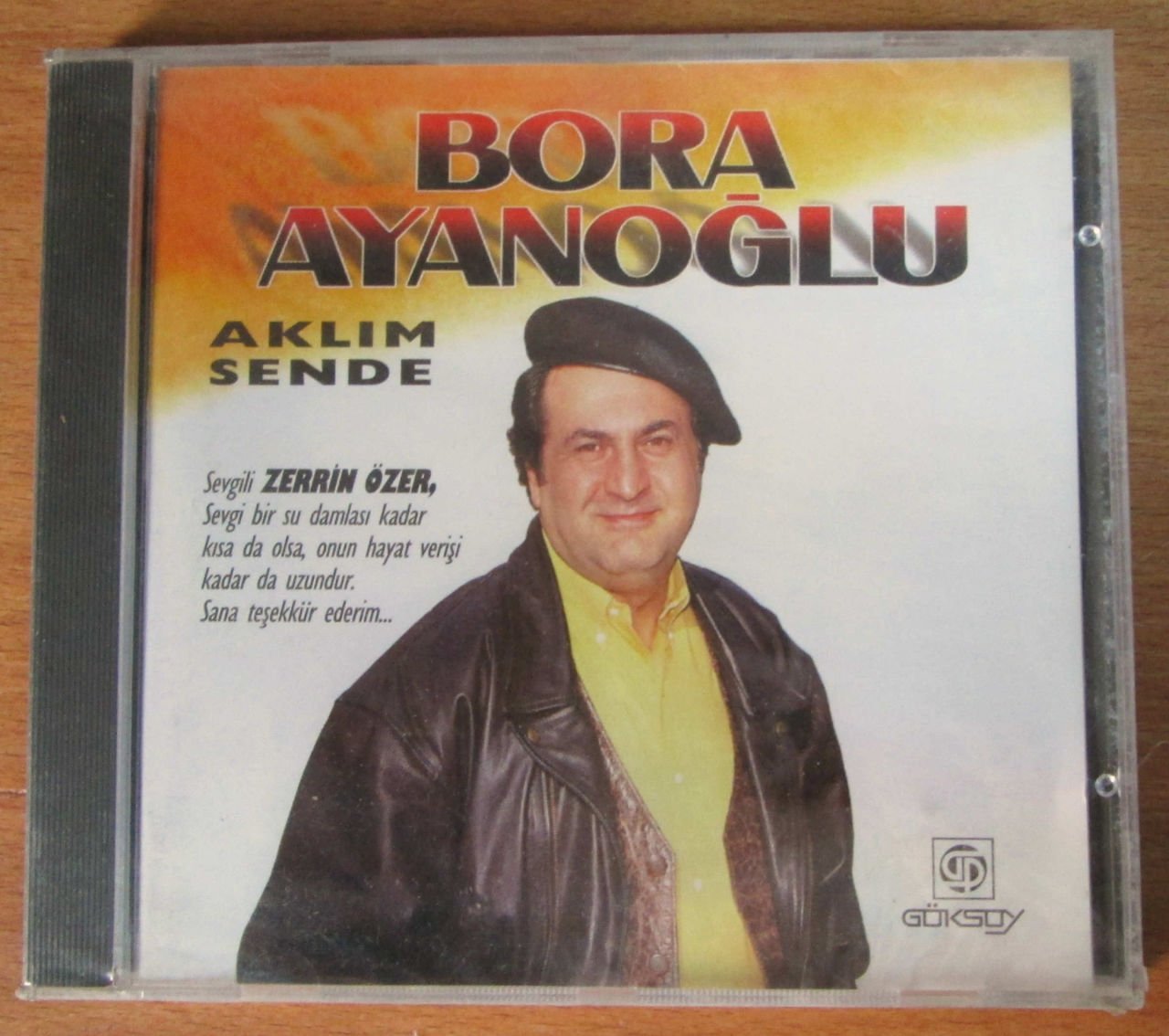BORA AYANOĞLU - AKLIM SENDE - CD SIFIR