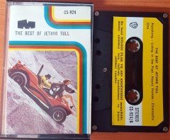 JETHRO TULL - THE BEST OF JETHRO TULL RARE MELODI PLAK CASSETTE MADE IN TURKEY ''USED''