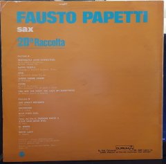 FAUSTO PAPETTI - 20ª RACCOLTA (1975) - PLAK 2.EL