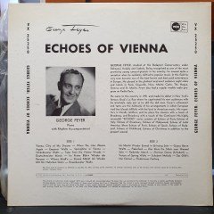 GEORGE FEYER - ECHOES OF VIENNA (1956) - LP 2.EL PLAK