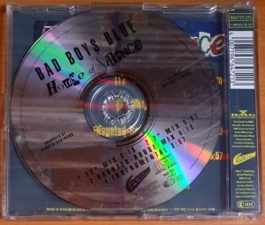 BAD BOYS BLUE - HOUSE OF SILENCE (1991) - CD SINGLE 2.EL