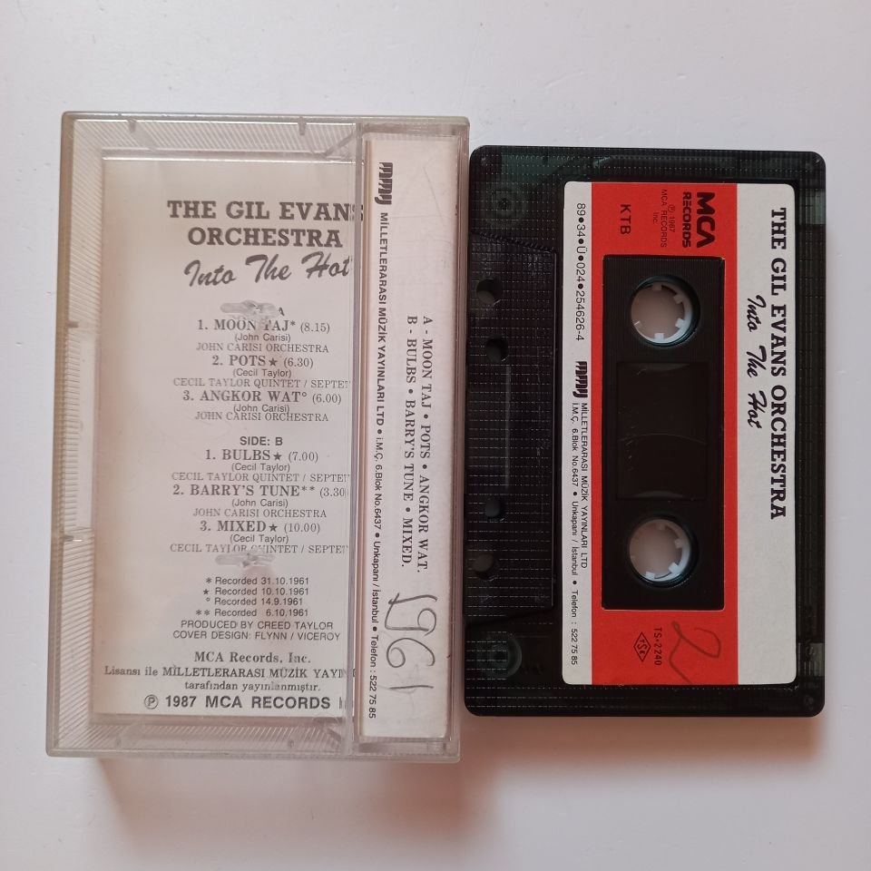 THE GIL EVANS ORCHESTRA - INTO THE HOT (1989) - KASET 2.EL