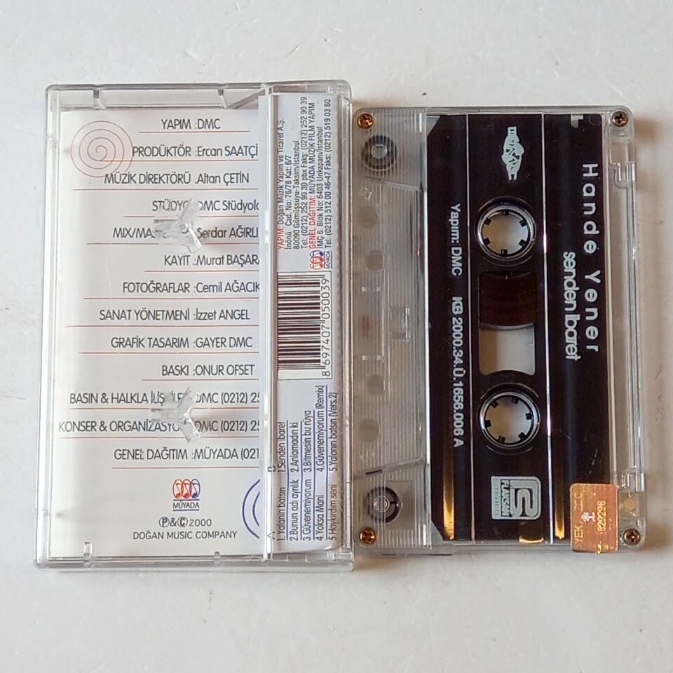 HANDE YENER – SENDEN İBARET (2000) - KASET 2.EL