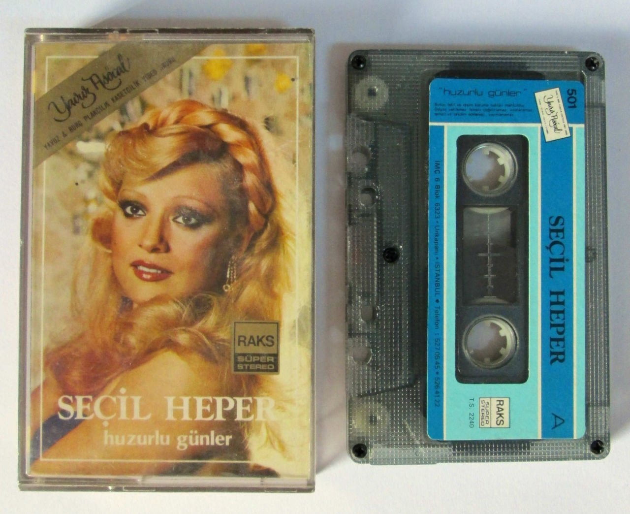 SEÇİL HEPER - HUZURLU GÜNLER 2.EL KASET