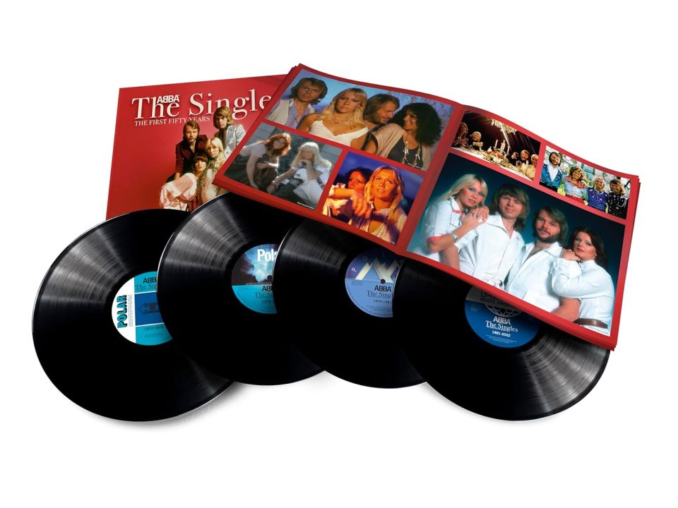 ABBA - THE SINGLES / FIRST FIFTY YEARS (2024) - 4LP BOX SET SIFIR PLAK