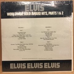 ELVIS PRESLEY - WORLDWIDE GOLD AWARD HITS, PARTS 1&2 SIFIR 2PLAK