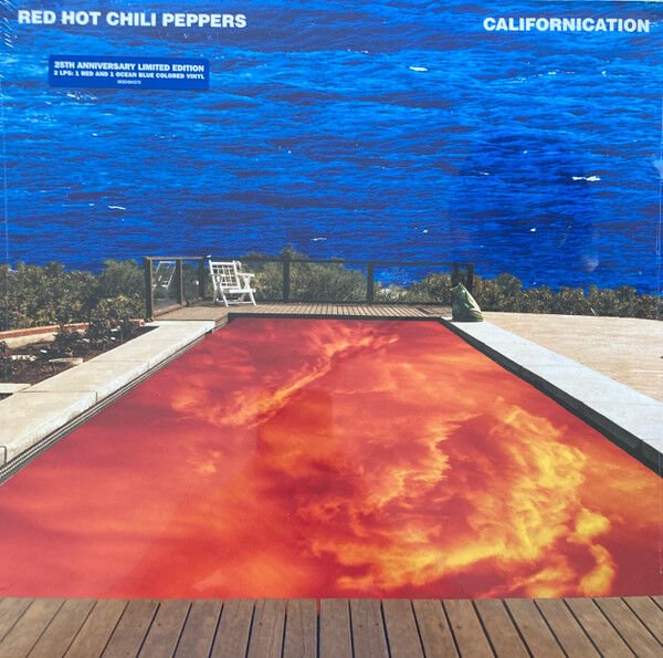 RED HOT CHILI PEPPERS - CALIFORNICATION (1999) - 2LP 2024 REISSUE LIMITED 25TH ANNIVERSARY EDITION RED & BLUE VINYL SIFIR PLAK