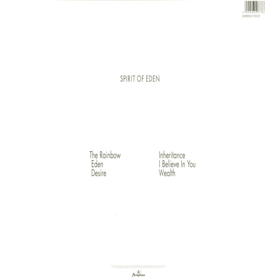 TALK TALK - SPIRIT OF EDEN (1988) - LP 2026 HALF SPEED MASTER EDITION SIFIR PLAK