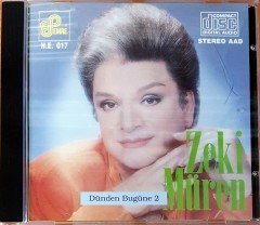 ZEKİ MÜREN - DÜNDEN BUGÜNE 2 CD 2.EL YUNANİSTAN ÜRETİMİ